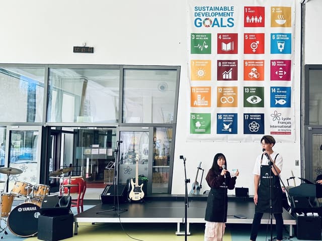 Sustainability Education on French International School Fun Fair